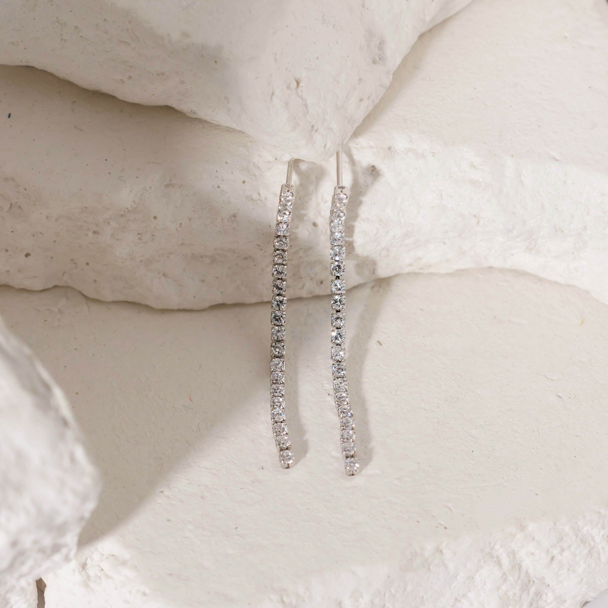 The Scintilla Strand Stud | Sterling Silver