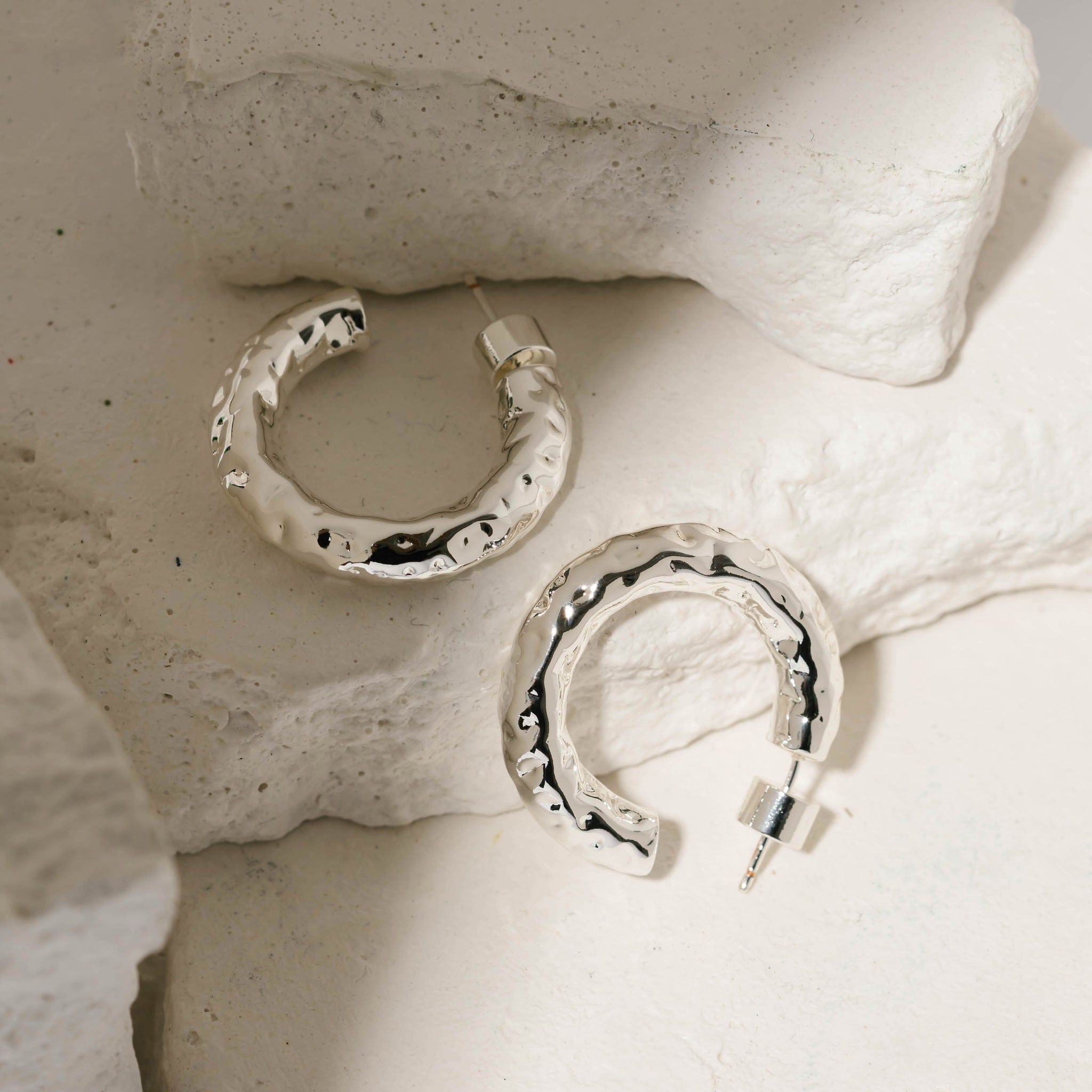 The Unica Hoop | Sterling Silver