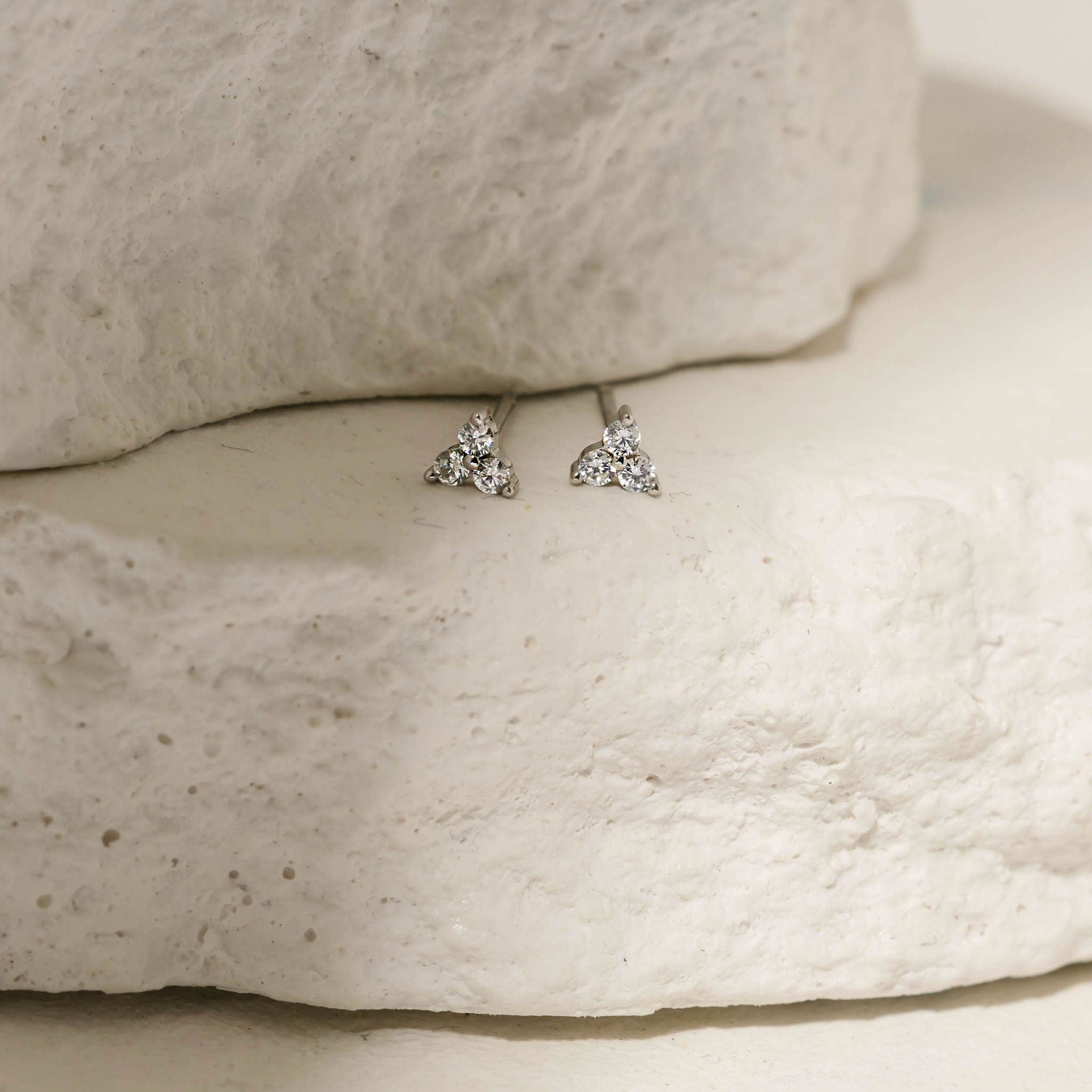 The Stella Stud | Platinum