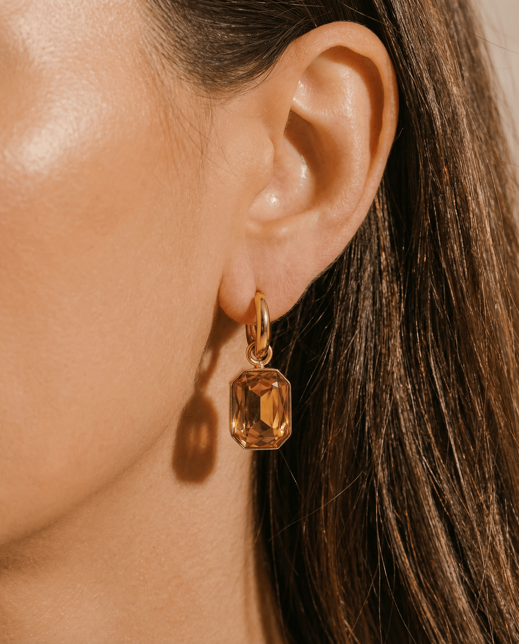 The Sahara Drop Hoop